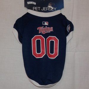 Pet Jersey Hunter MLB Minnesota Twins Baseball Dog Jersey Small 1035